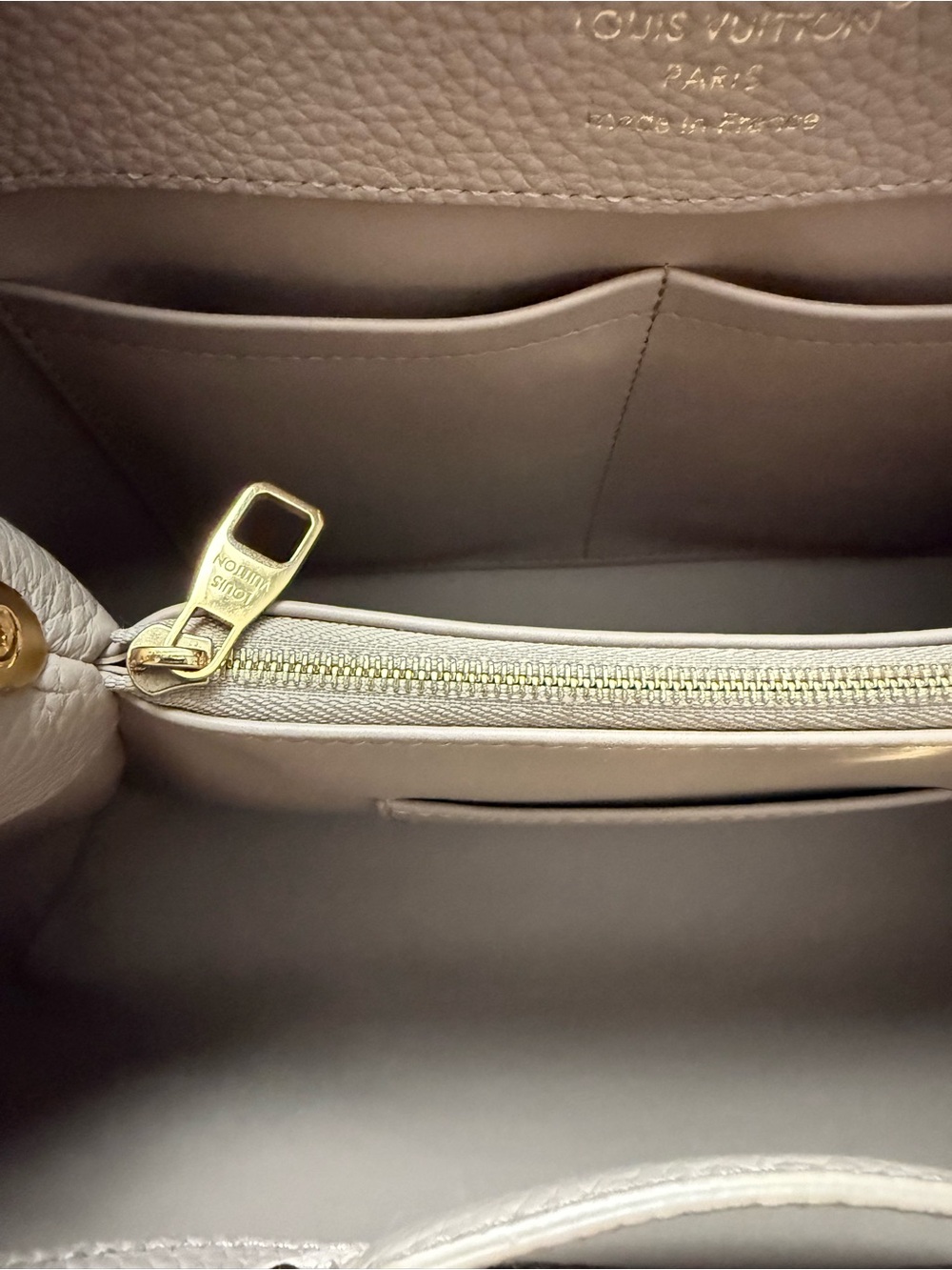 Louis Vuitton Pink Taupe Capucines Shoulder bag - Picture 5 of 16